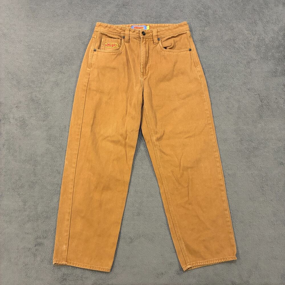 Empyre Brown Relax Loose Fit Skater Baggy Jeans Denim Pants Mens Size 30x27